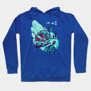 Turtle Flying Hoodie